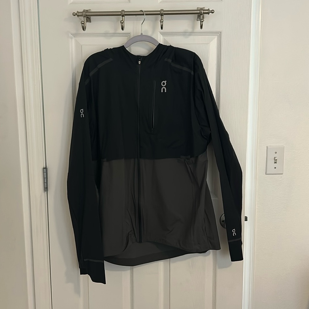 On Running Weather Jacket Black Shadow XXL